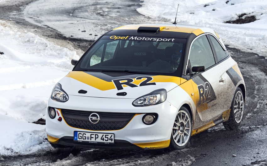 Opel Adam Rallye R2 – the city car is set to race off 156069