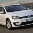 Volkswagen e-Golf for Geneva: first photos and details