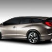 Honda Civic Tourer concept – official images out