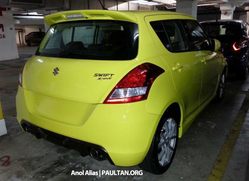 SPYSHOTS: Suzuki Swift Sport seen in JPJ Putrajaya 161779