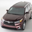 2014 Toyota Highlander – third-gen SUV debuts in NYC