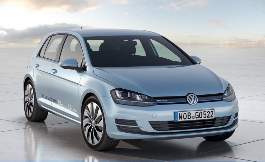 Volkswagen Golf BlueMotion returns 31 km per litre 159417