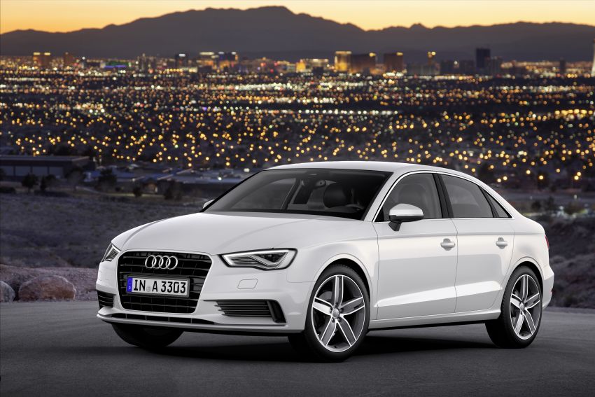 New Audi A3 Sedan and hot 300 hp S3 Sedan unveiled 164070