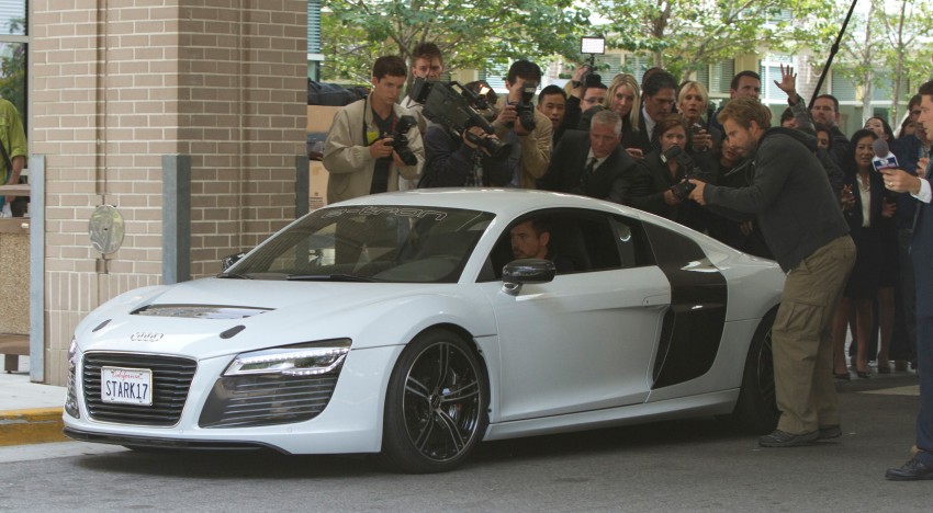 Tony Stark ditches his NSX to reunite with the Audi R8 160661