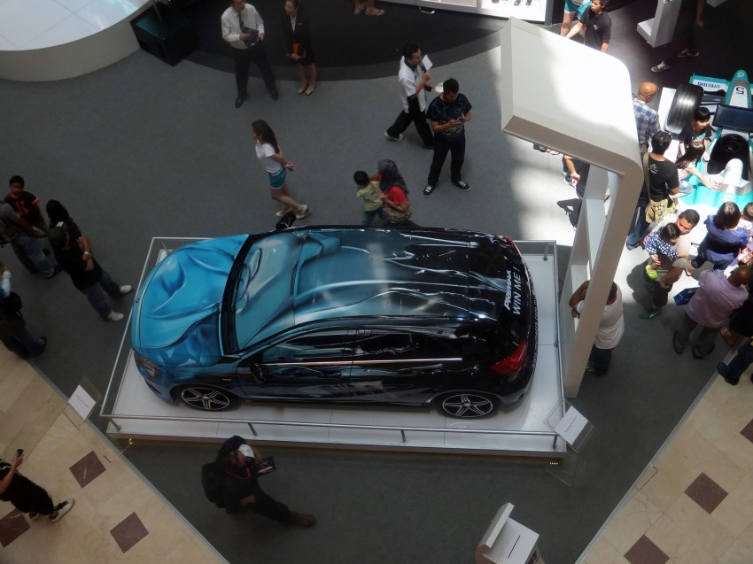 Mercedes-Benz A 250 Sport on display in KLCC 162175