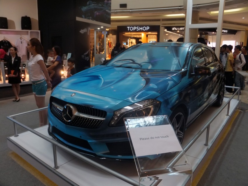 Mercedes-Benz A 250 Sport on display in KLCC 162176