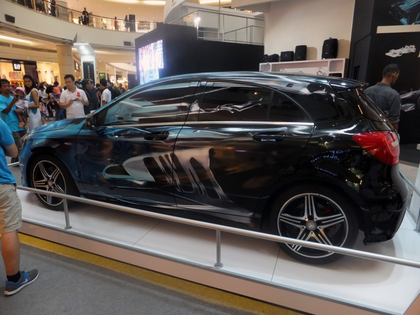 Mercedes-Benz A 250 Sport on display in KLCC 162177