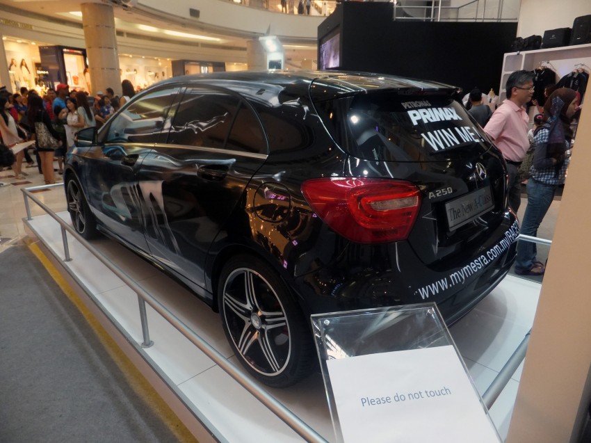 Mercedes-Benz A 250 Sport on display in KLCC 162178