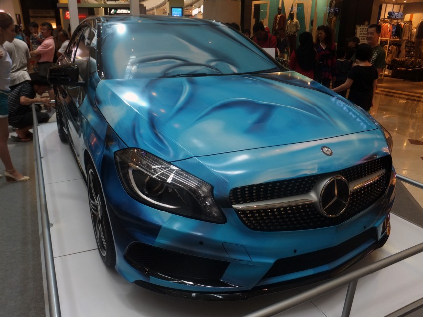 Mercedes-Benz A 250 Sport on display in KLCC 162181