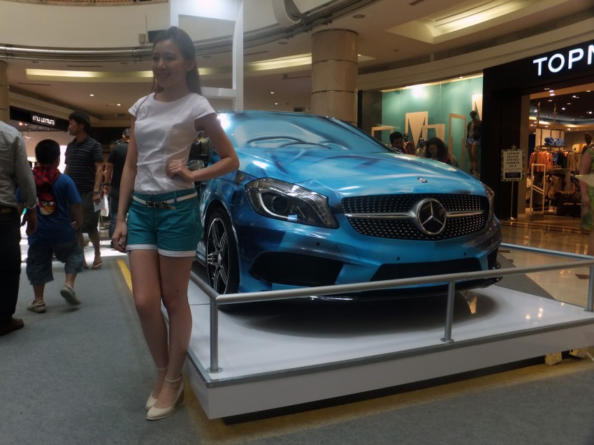 Mercedes-Benz A 250 Sport on display in KLCC 162183