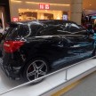 Mercedes-Benz A 250 Sport on display in KLCC