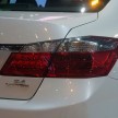 ASEAN-spec 2013 Honda Accord surfaces in Bangkok