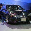 W212 Mercedes-Benz E-Class facelift at Bangkok show