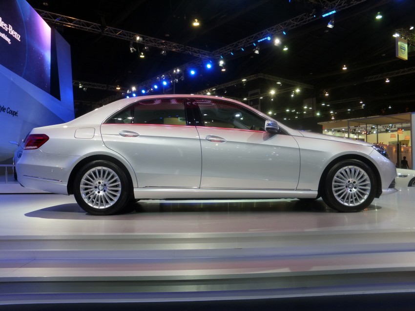 W212 Mercedes-Benz E-Class facelift at Bangkok show 164320