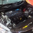 Nissan Pulsar five-door hatch on the Bangkok stand
