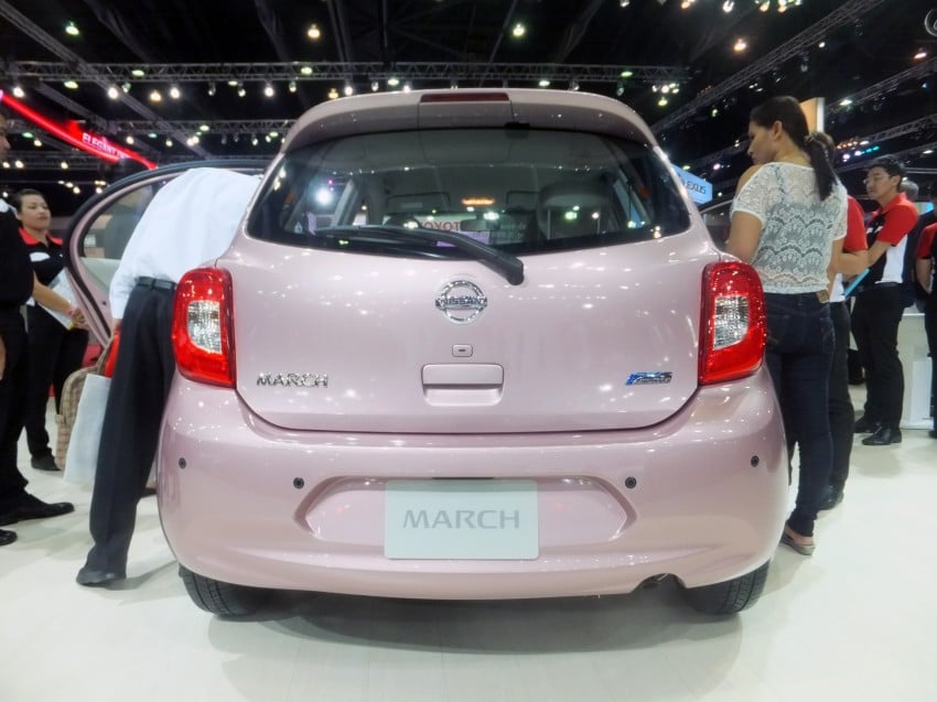 Nissan March facelift marches in at the Bangkok show 164495