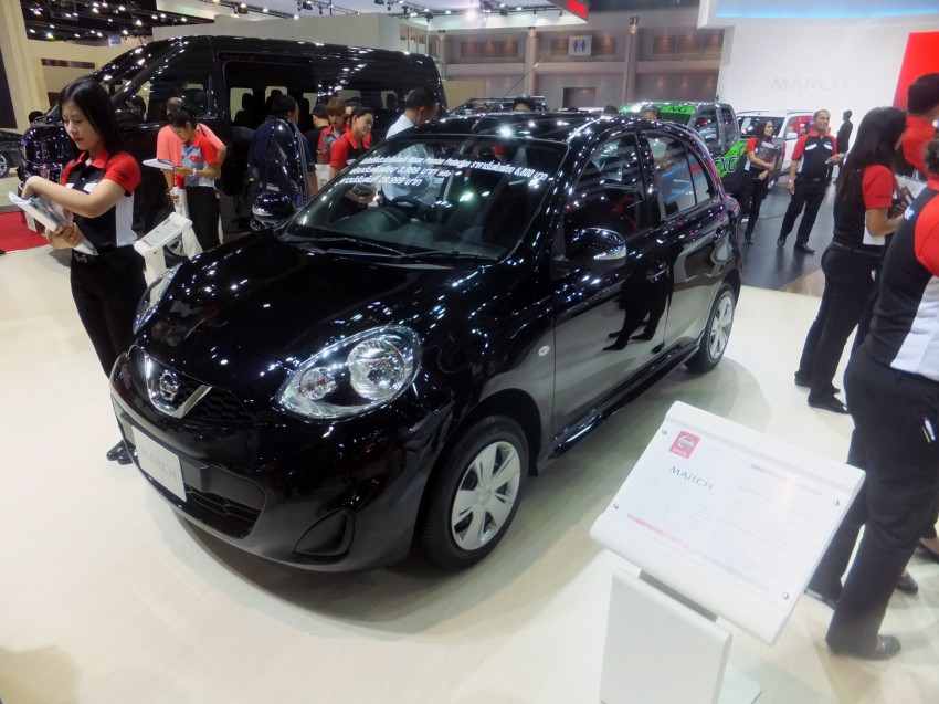 Nissan March facelift marches in at the Bangkok show 164498