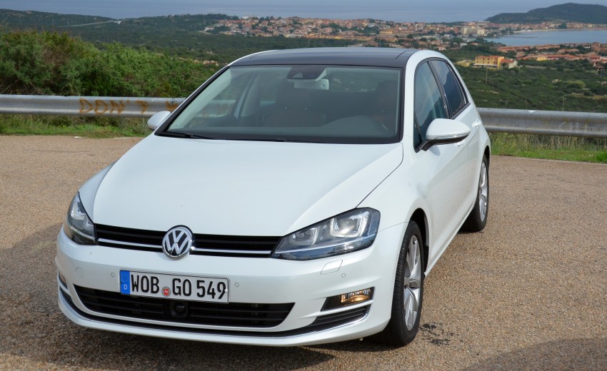 DRIVEN: Volkswagen Golf Mk7 tested in Sardinia 161452