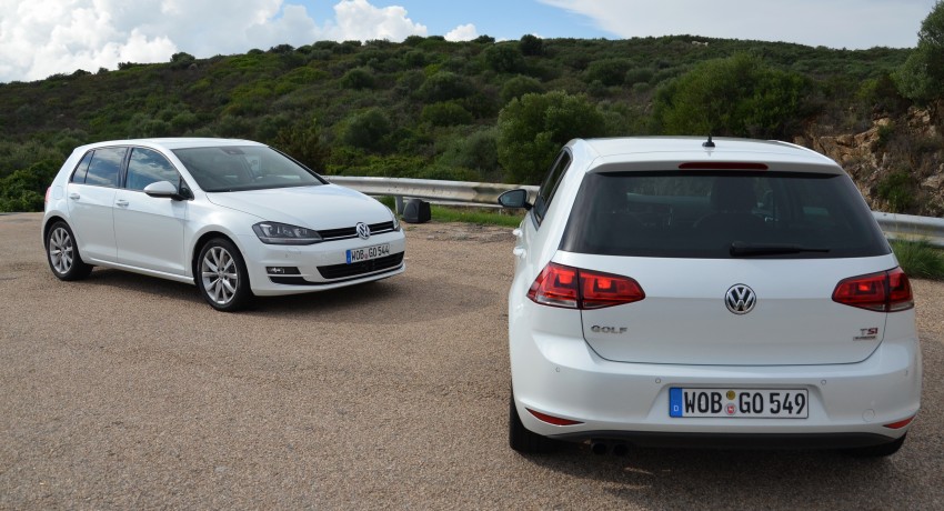 DRIVEN: Volkswagen Golf Mk7 tested in Sardinia 161454