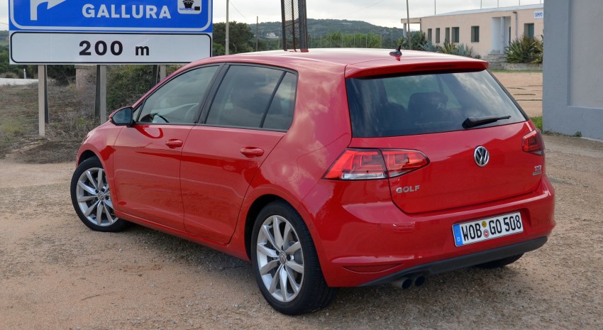 DRIVEN: Volkswagen Golf Mk7 tested in Sardinia 161408