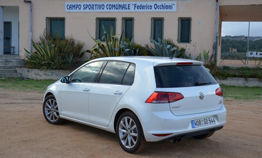 DRIVEN: Volkswagen Golf Mk7 tested in Sardinia 161474
