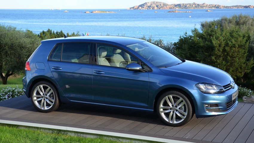 DRIVEN: Volkswagen Golf Mk7 tested in Sardinia 161479