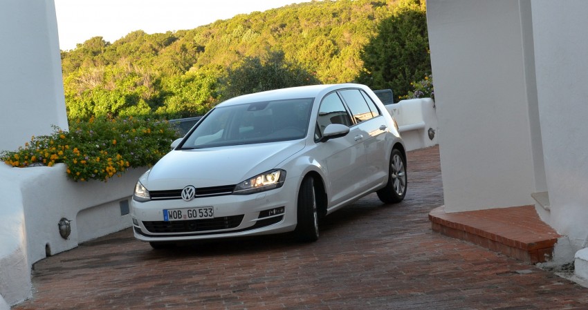 DRIVEN: Volkswagen Golf Mk7 tested in Sardinia 161444