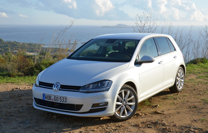 DRIVEN: Volkswagen Golf Mk7 tested in Sardinia 161442