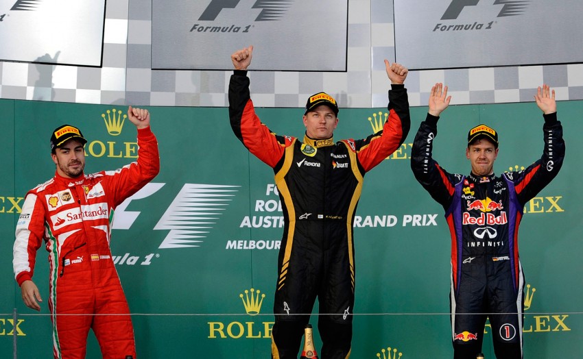 Räikkönen wins Australian GP as Vettel disappoints 162299