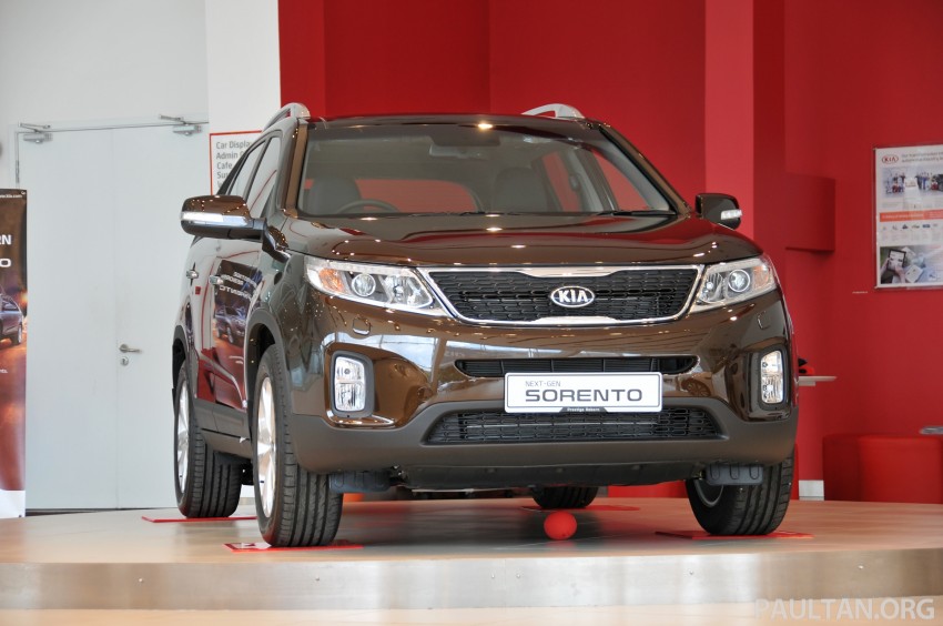 GALLERY: Live pictures of the facelifted Kia Sorento Image #162323