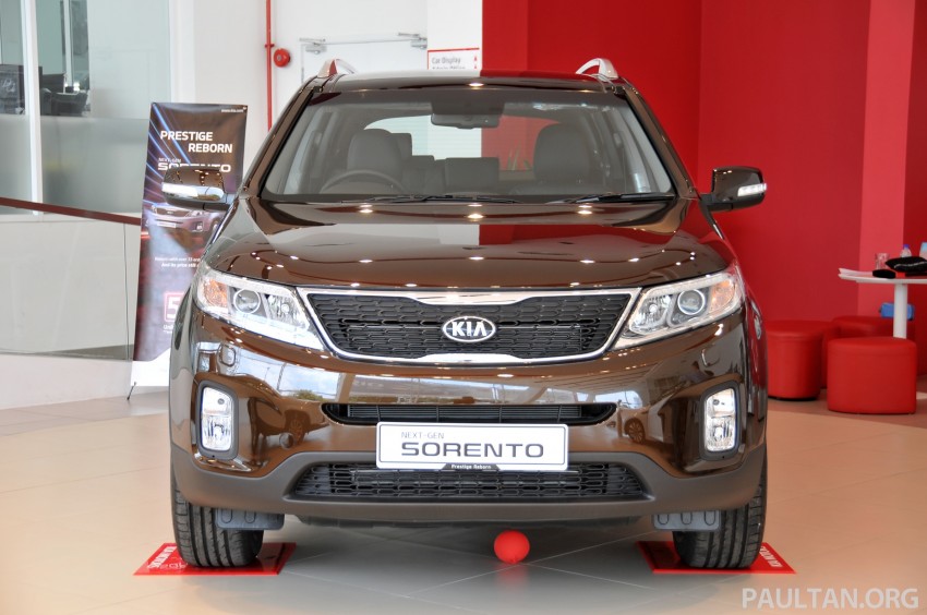GALLERY: Live pictures of the facelifted Kia Sorento 162327