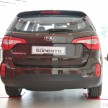 GALLERY: Live pictures of the facelifted Kia Sorento