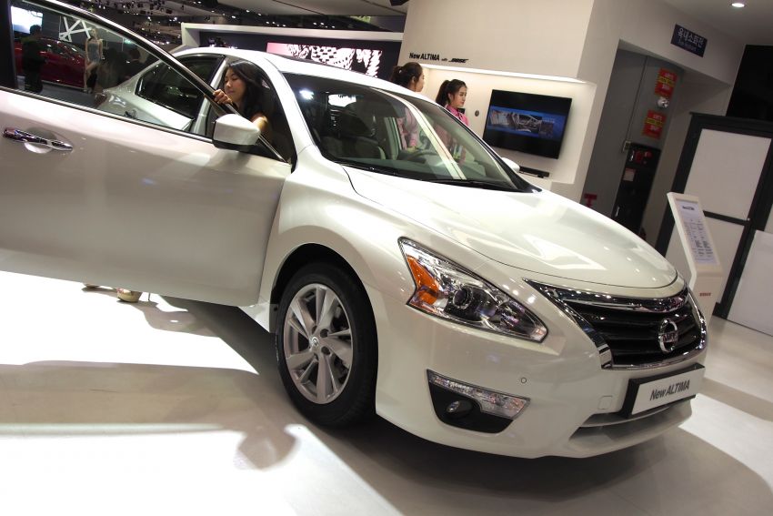 2014 Nissan Teana showcased as the Nissan Altima at the 2013 Seoul Motor Show 164845
