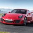 Fifth-generation Porsche 911 GT3 unveiled in Geneva; 475 hp and active rear-wheel steering but PDK only