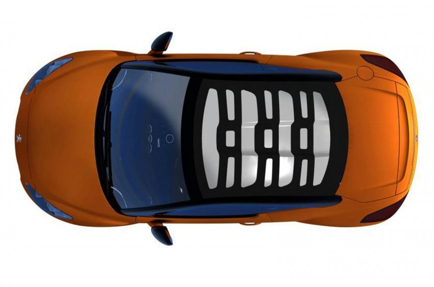 Magna Steyr unveils Peugeot RCZ View Top Concept 161005