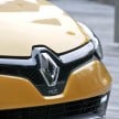 Renault Clio RS 200 EDC makes its Asian debut in KL, presented by the Williams Formula One racing drivers