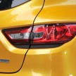 Renault Clio RS 200 EDC makes its Asian debut in KL, presented by the Williams Formula One racing drivers