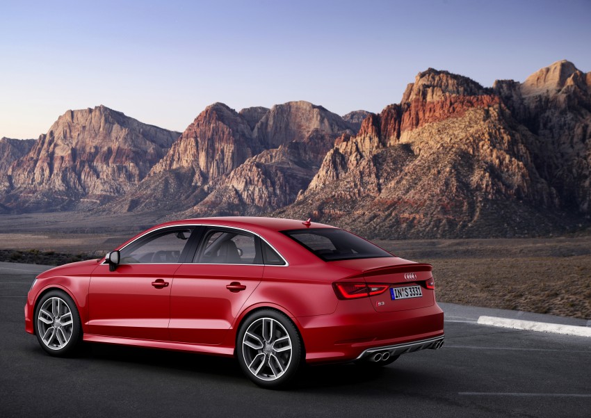 New Audi A3 Sedan and hot 300 hp S3 Sedan unveiled 164090