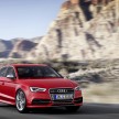 New Audi A3 Sedan and hot 300 hp S3 Sedan unveiled