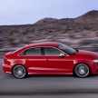 New Audi A3 Sedan and hot 300 hp S3 Sedan unveiled