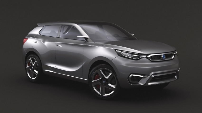 SsangYong SIV-1 premium CUV concept shown in full 159506