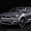SsangYong SIV-1 premium CUV concept shown in full
