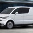 Volkswagen e-Co Motion Concept – electric white van