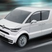 Volkswagen e-Co Motion Concept – electric white van