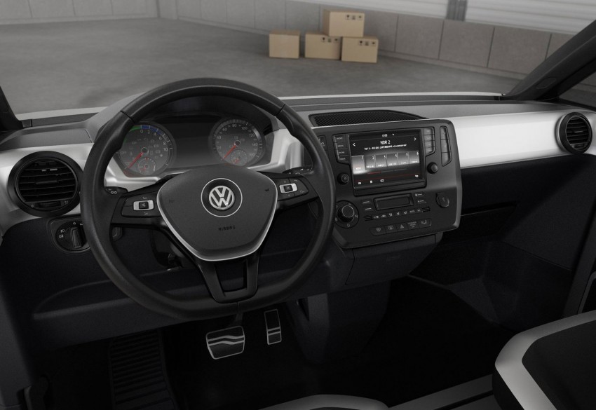 Volkswagen e-Co Motion Concept – electric white van 160834