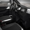 Volkswagen e-Co Motion Concept – electric white van