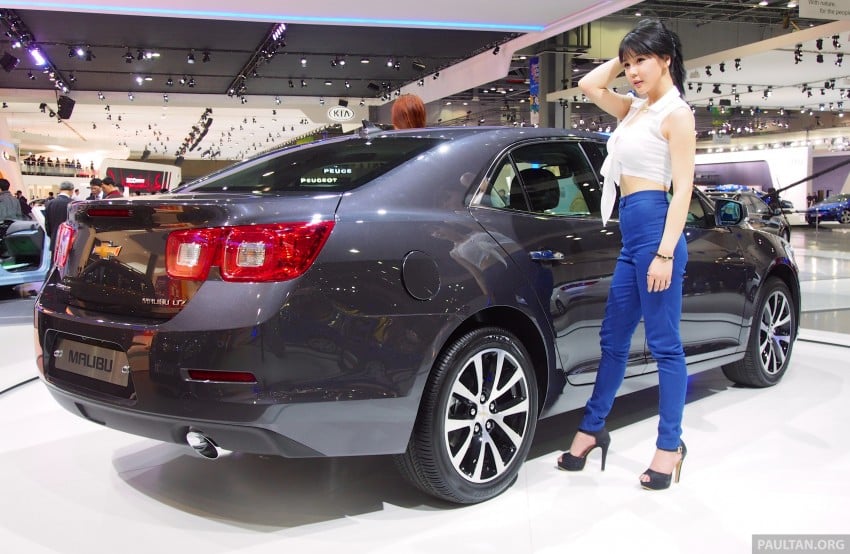 Chevrolet Malibu live at the 2013 Seoul Motor Show 165429