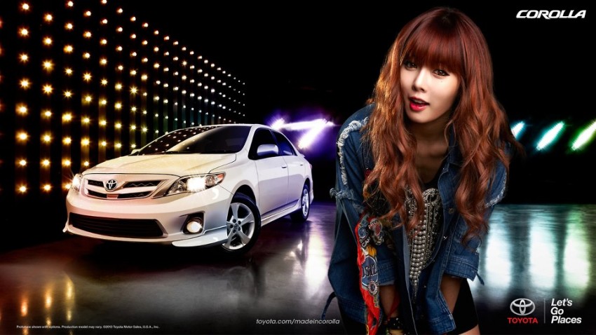VIDEO: Hyuna’s My Color – Toyota Corolla song 165400