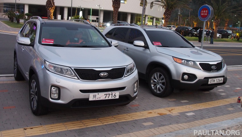 GALLERY: Live pictures of the facelifted Kia Sorento 162375
