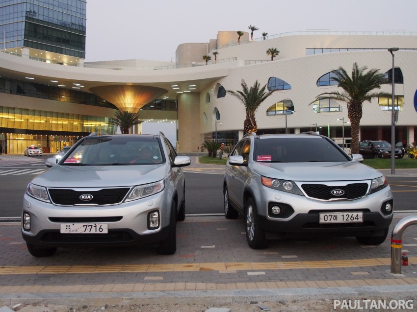 GALLERY: Live pictures of the facelifted Kia Sorento Image #162376